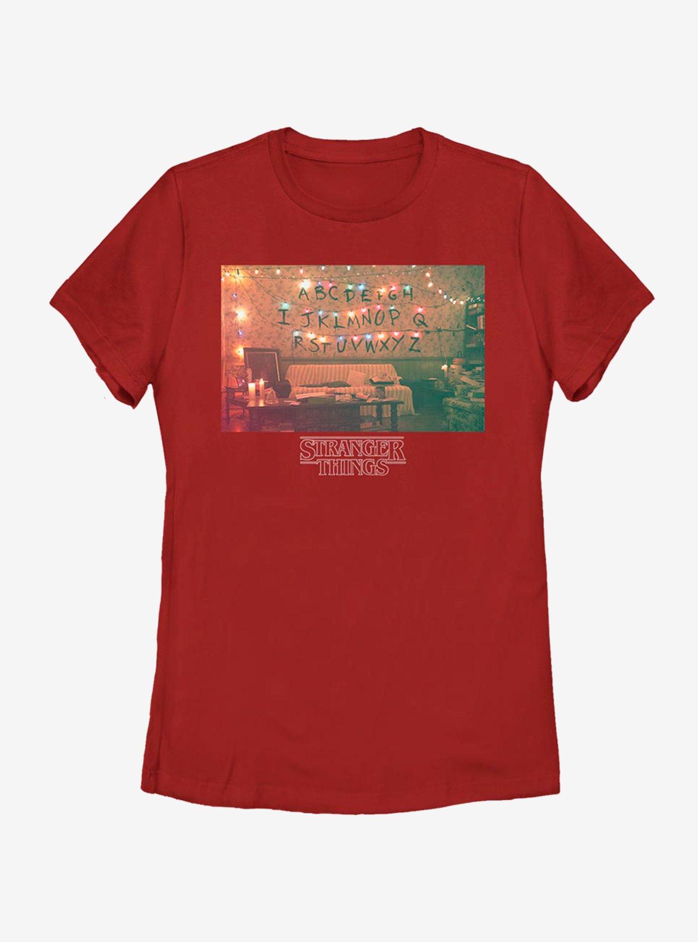 Stranger Things Christmas Lights Womens T-Shirt, , hi-res