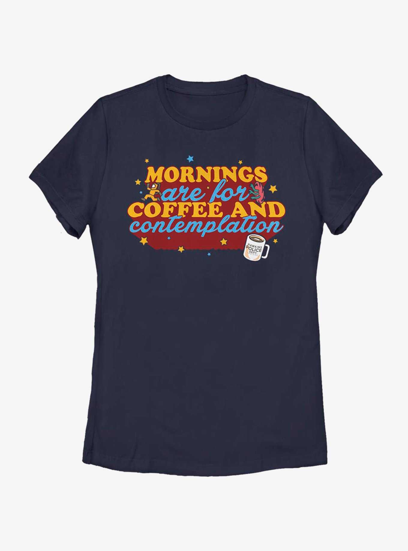 Stranger Things Coffee Contemplations Womens T-Shirt, , hi-res