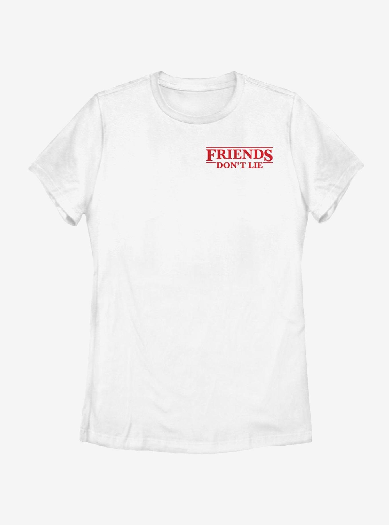 Stranger Things Friends Pocket Womens T-Shirt, , hi-res