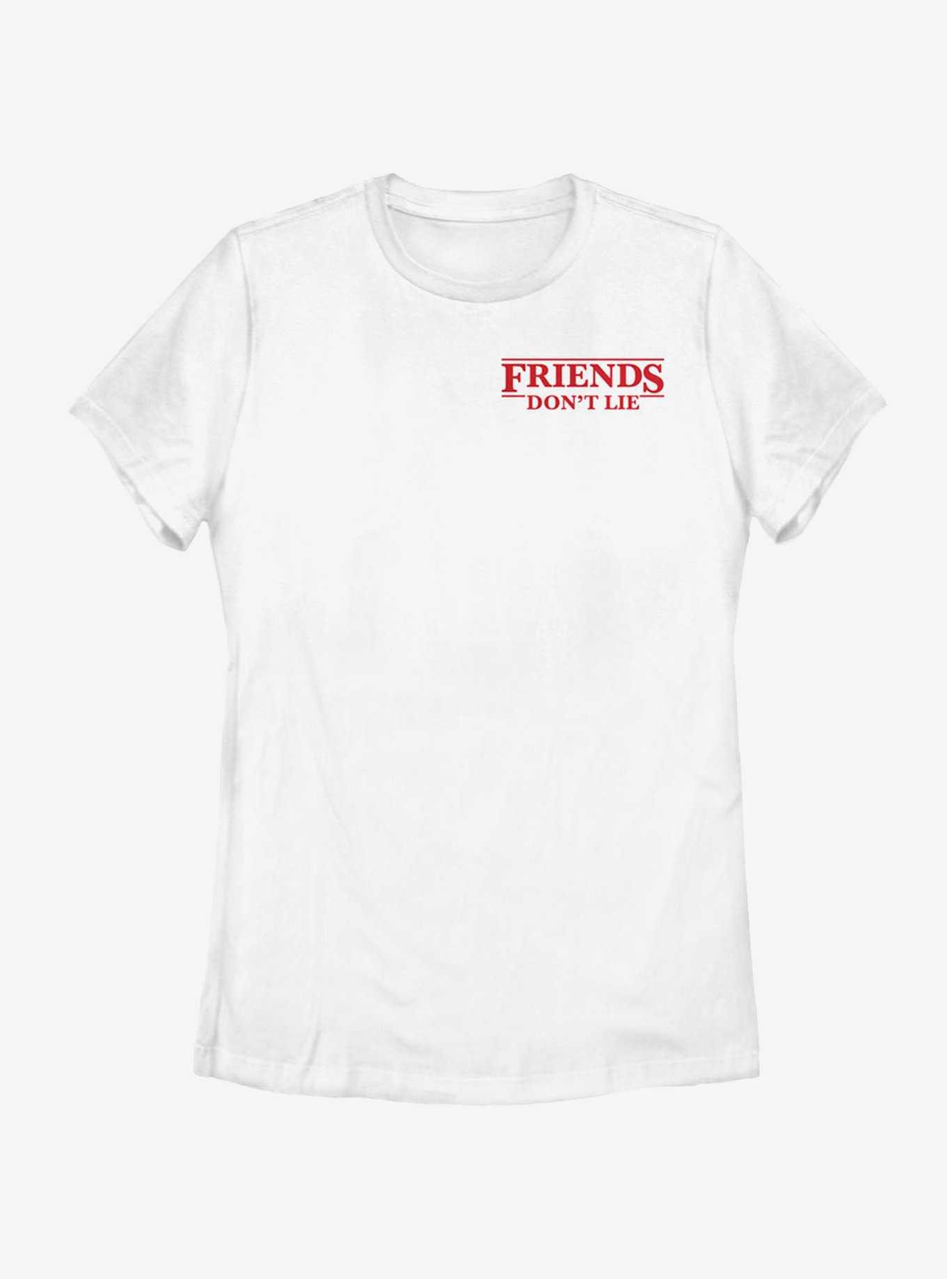 Stranger Things Friends Pocket Womens T-Shirt, , hi-res
