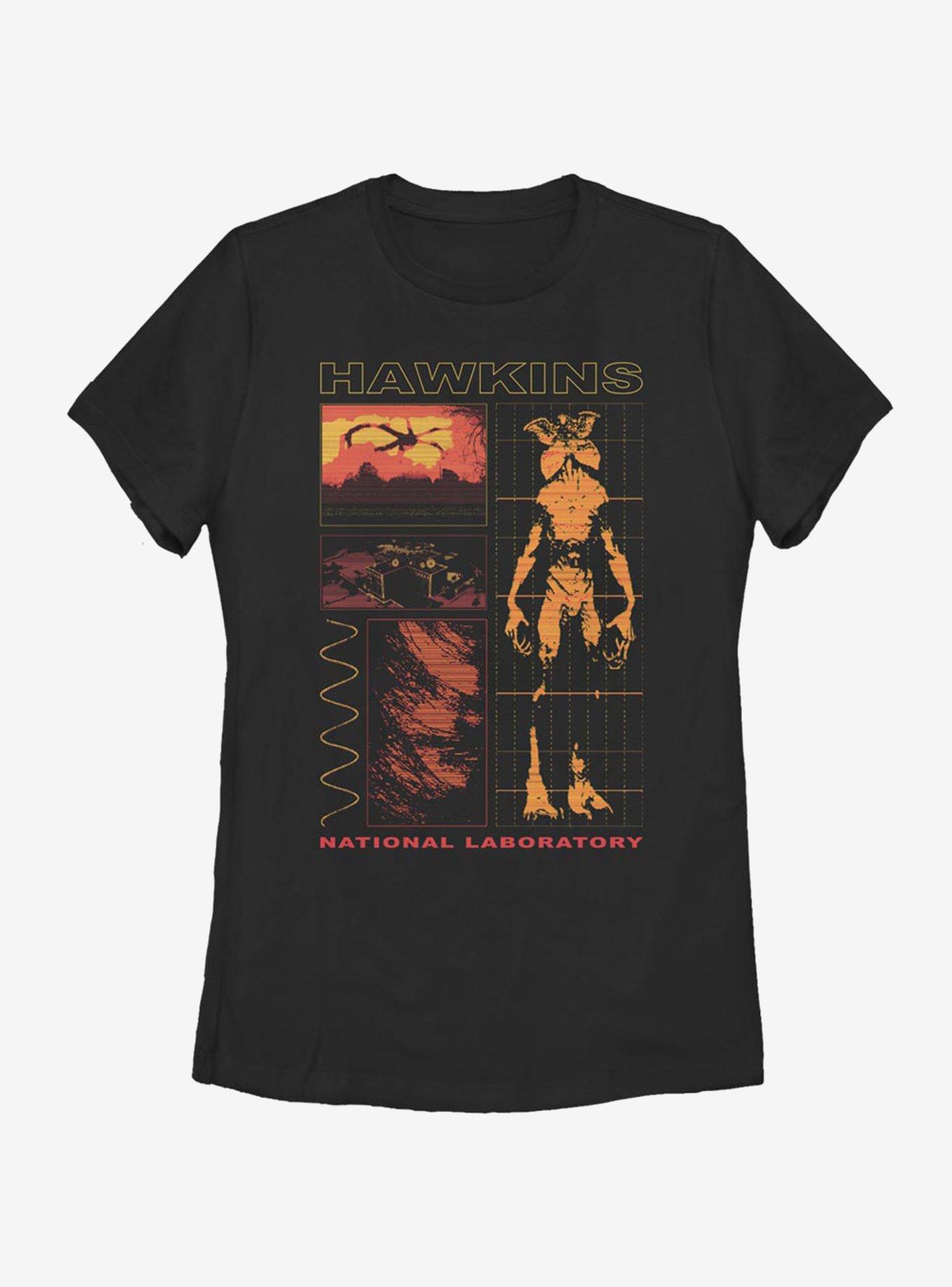 Stranger Things Hawkins Lab Womens T-Shirt, , hi-res