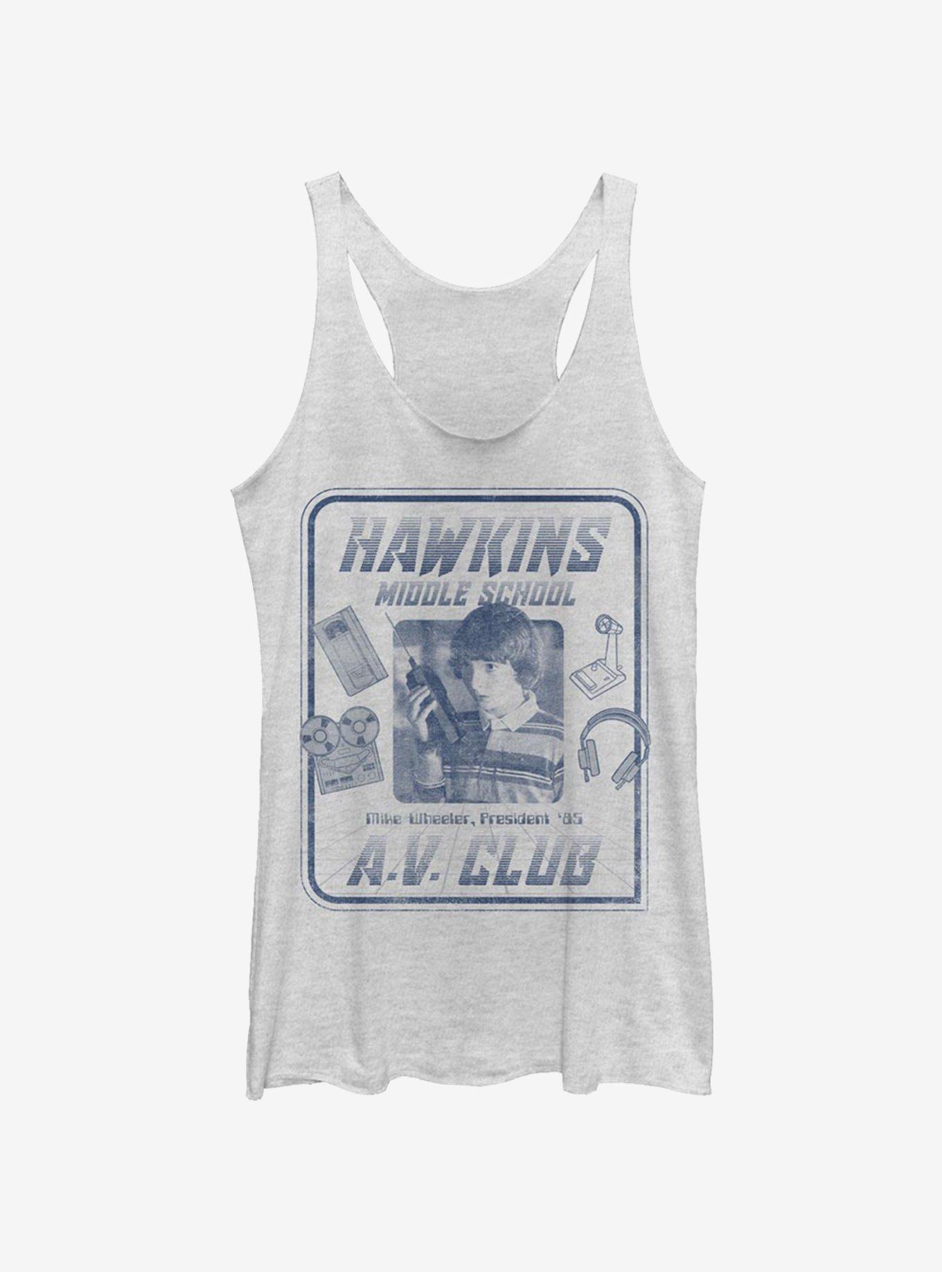 Stranger Things Mike Hawkins AV President Womens Tank Top, , hi-res