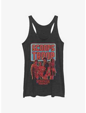 Stranger Things Scoop Troop Womens Tank Top, , hi-res