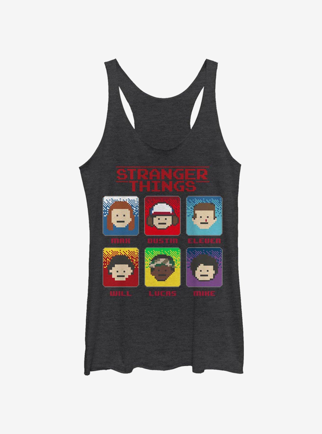 Stranger Things 8 Bit Stranger Womens Tank Top, , hi-res