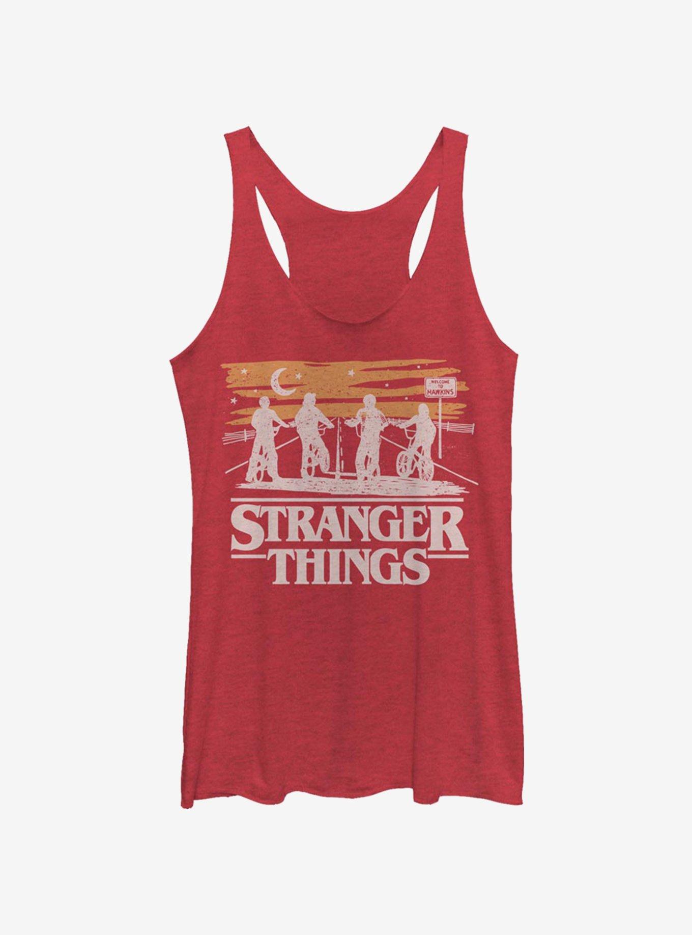 Stranger Things Jank Drawing Womens Tank Top, , hi-res