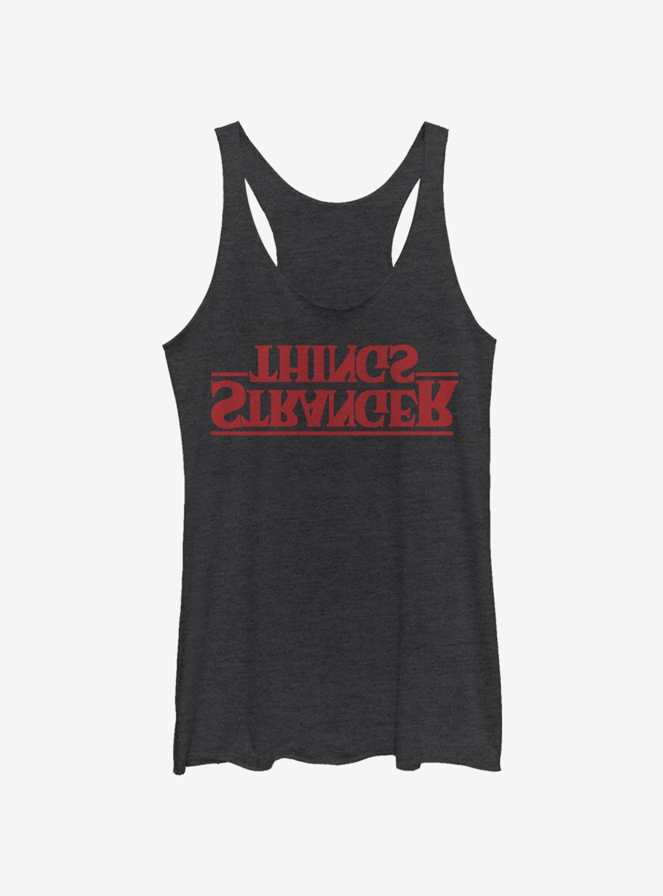 Stranger Things Upside Down Logo Womens Tank Top, , hi-res