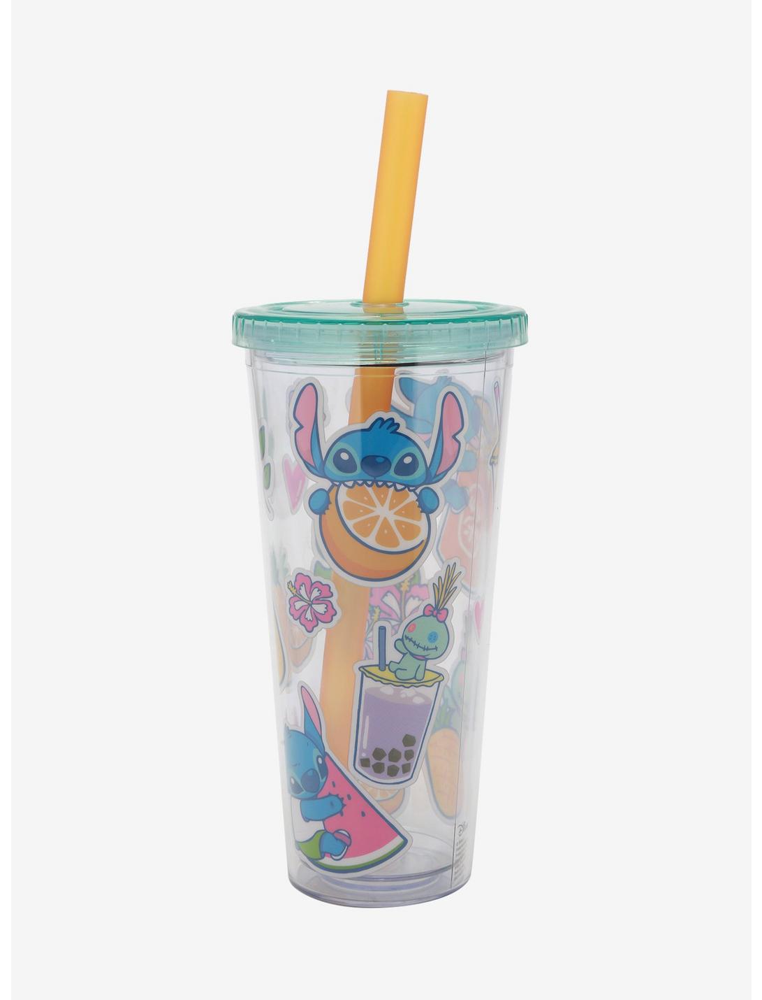 Disney Lilo & Stitch Scrump with Fruits Travel Cup - BoxLunch Exclusive, , hi-res