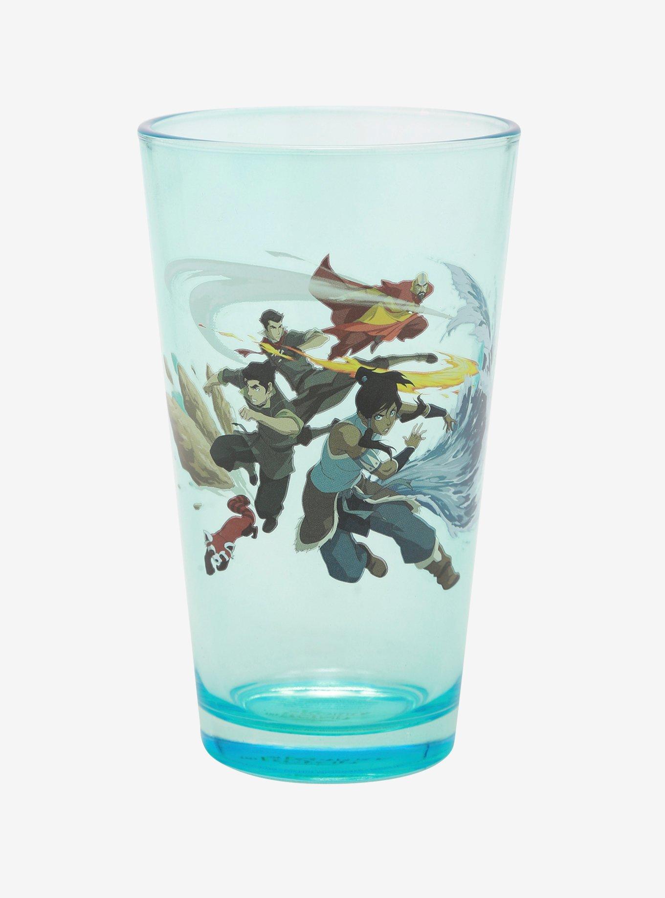 The Legend of Korra Korra & Friends Bending Pint Glass, , hi-res