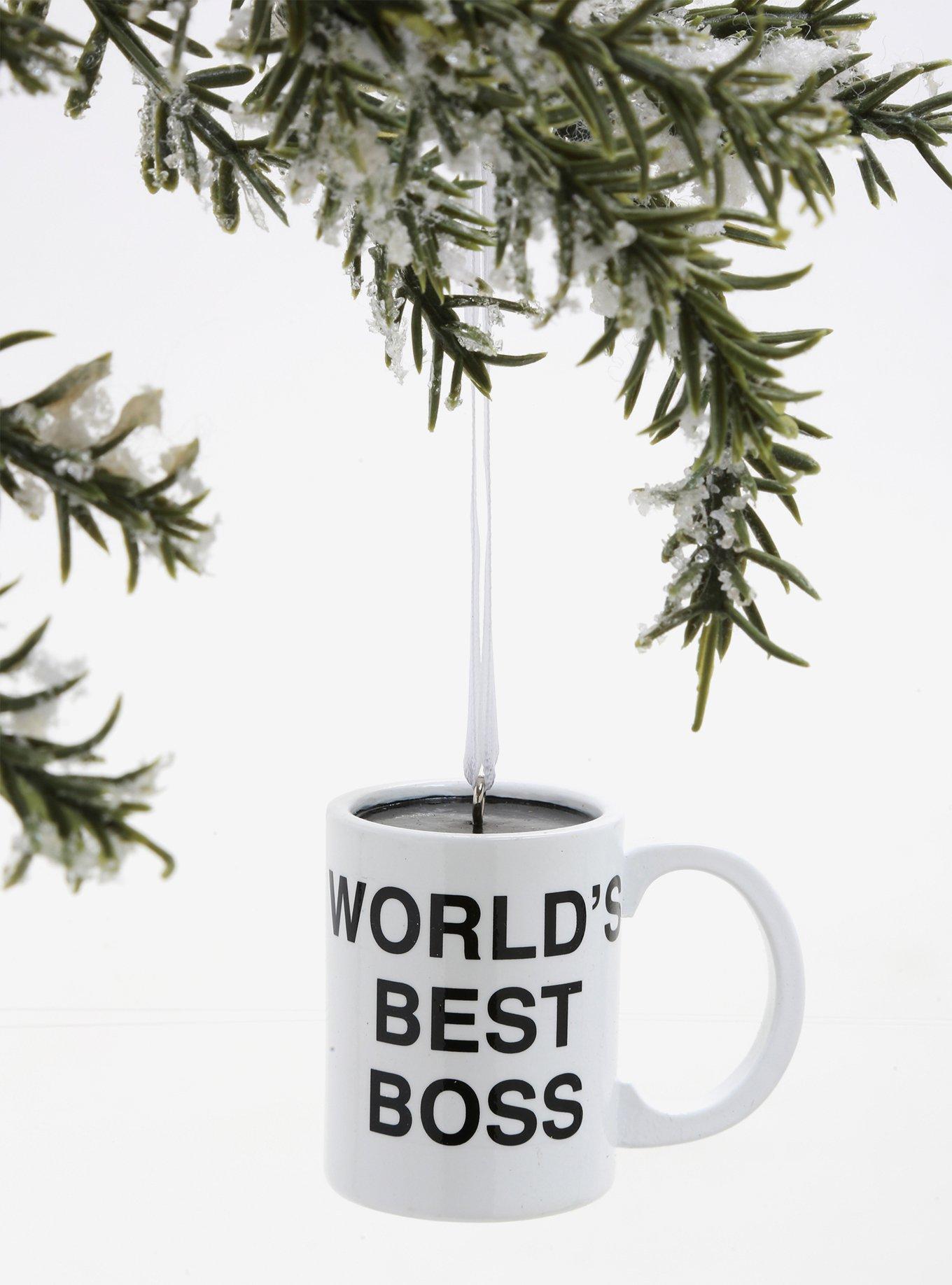 Hallmark The Office World's Best Boss Ornament, , hi-res