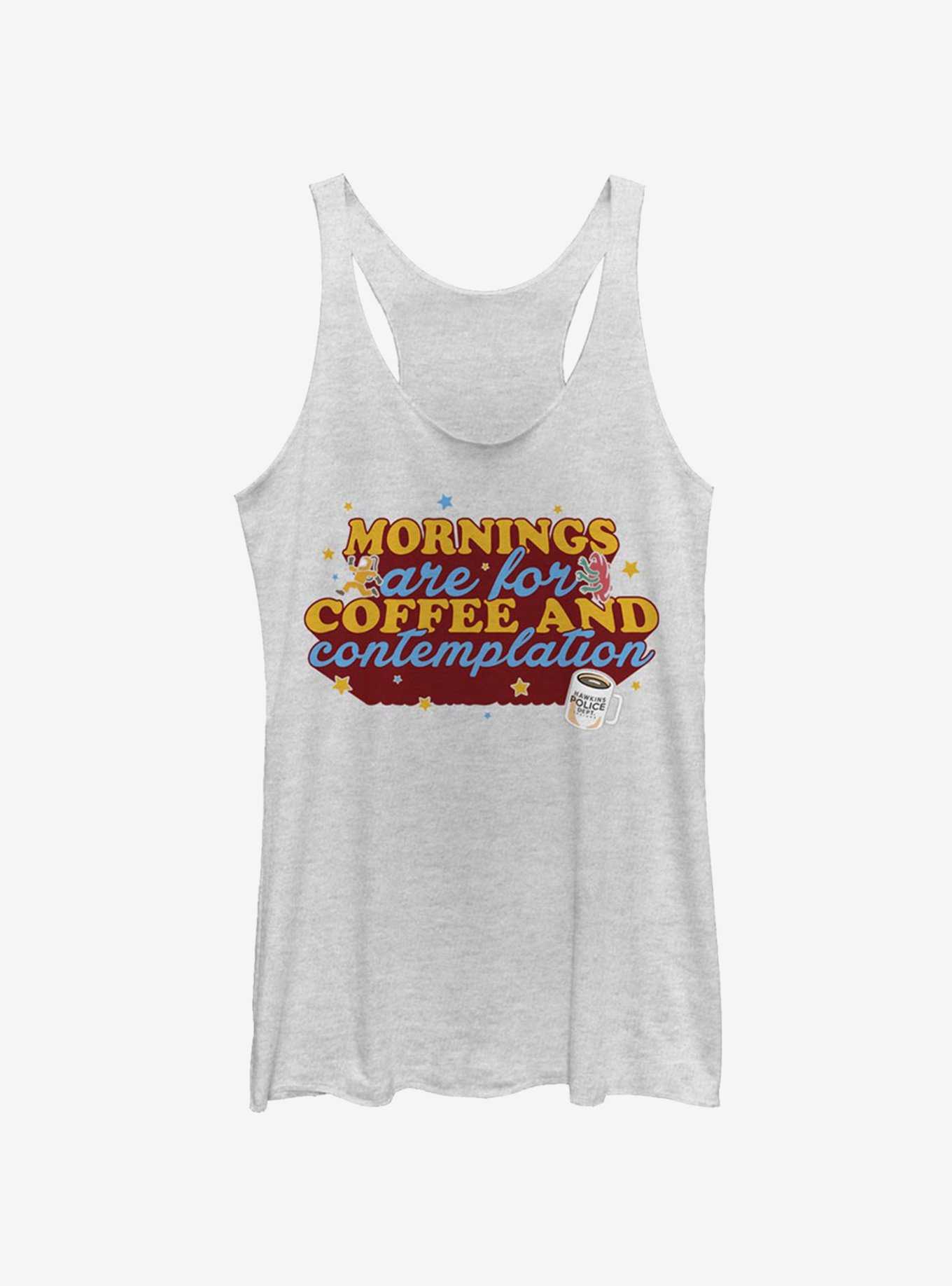 Stranger Things Coffee Contemplations Girls Tank Top, , hi-res