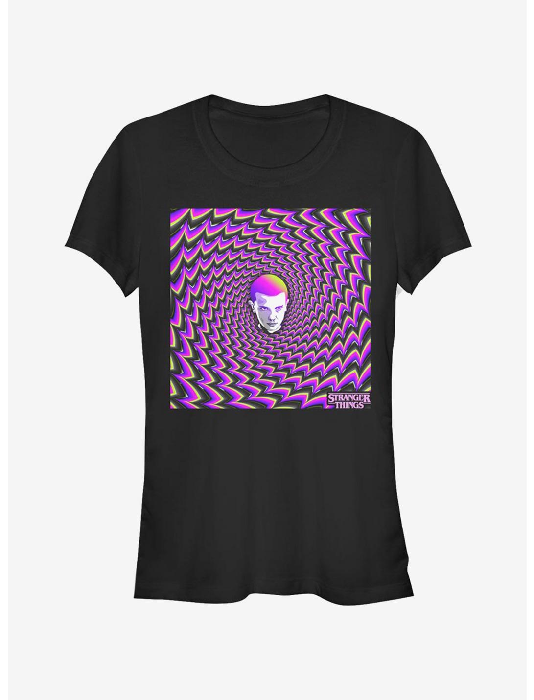 Stranger Things Psycho Eleven Girls T-Shirt, BLACK, hi-res
