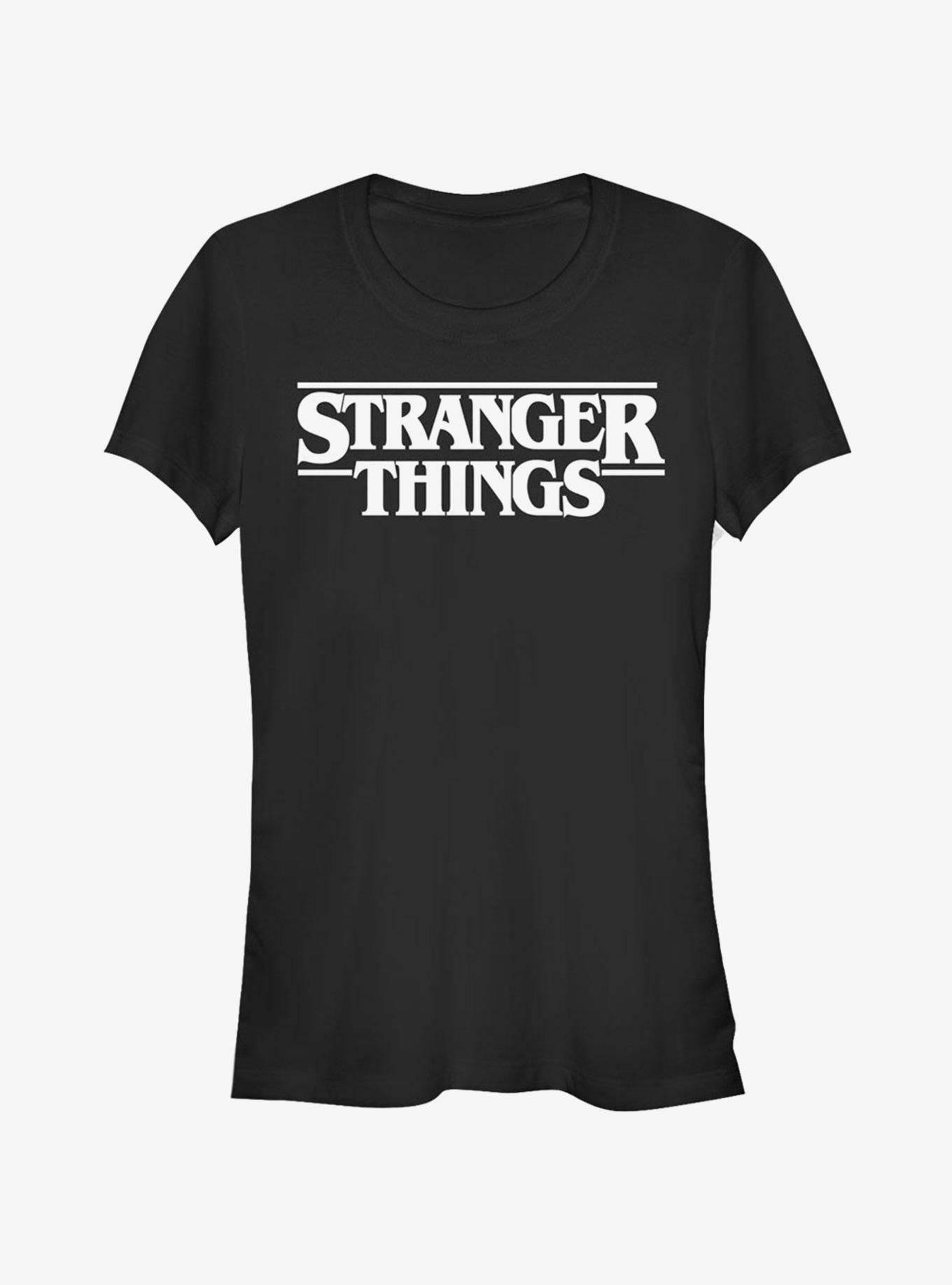 Stranger Things Logo Girls T-Shirt