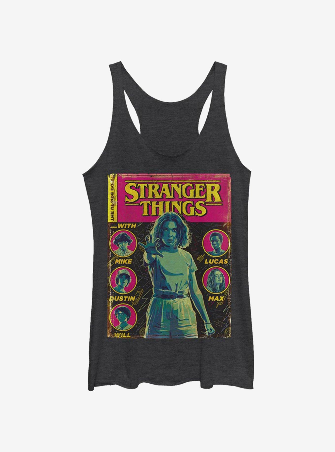Stranger Things Comic Cover Girls Tank Top, , hi-res