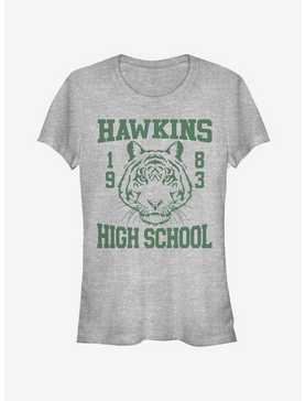Stranger Things Hawkins High Tiger 1983 Girls T-Shirt, , hi-res