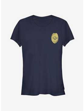 Stranger Things Hawkins Police Badge Girls T-Shirt, , hi-res