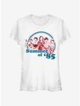 Stranger Things Summer of 85 Girls T-Shirt, WHITE, hi-res