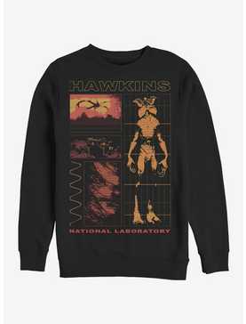 Stranger Things Hawkins Lab Demogorgon Crew Sweatshirt, , hi-res