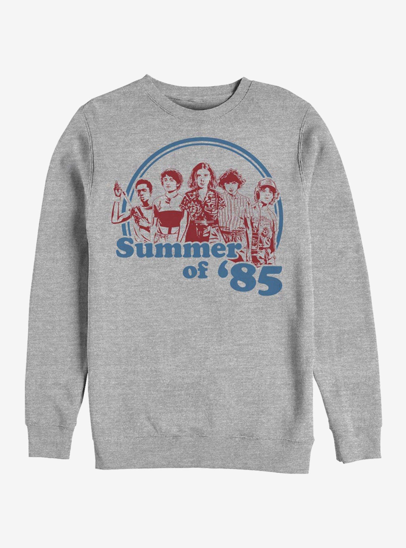 Stranger Things Group Summer of 85 Crew Sweatshirt
