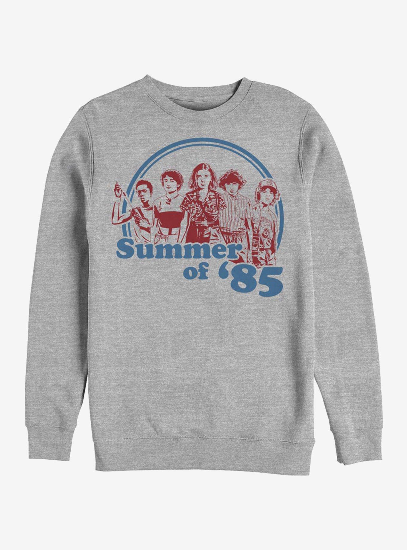 Stranger Things Group Summer of 85 Crew Sweatshirt, , hi-res