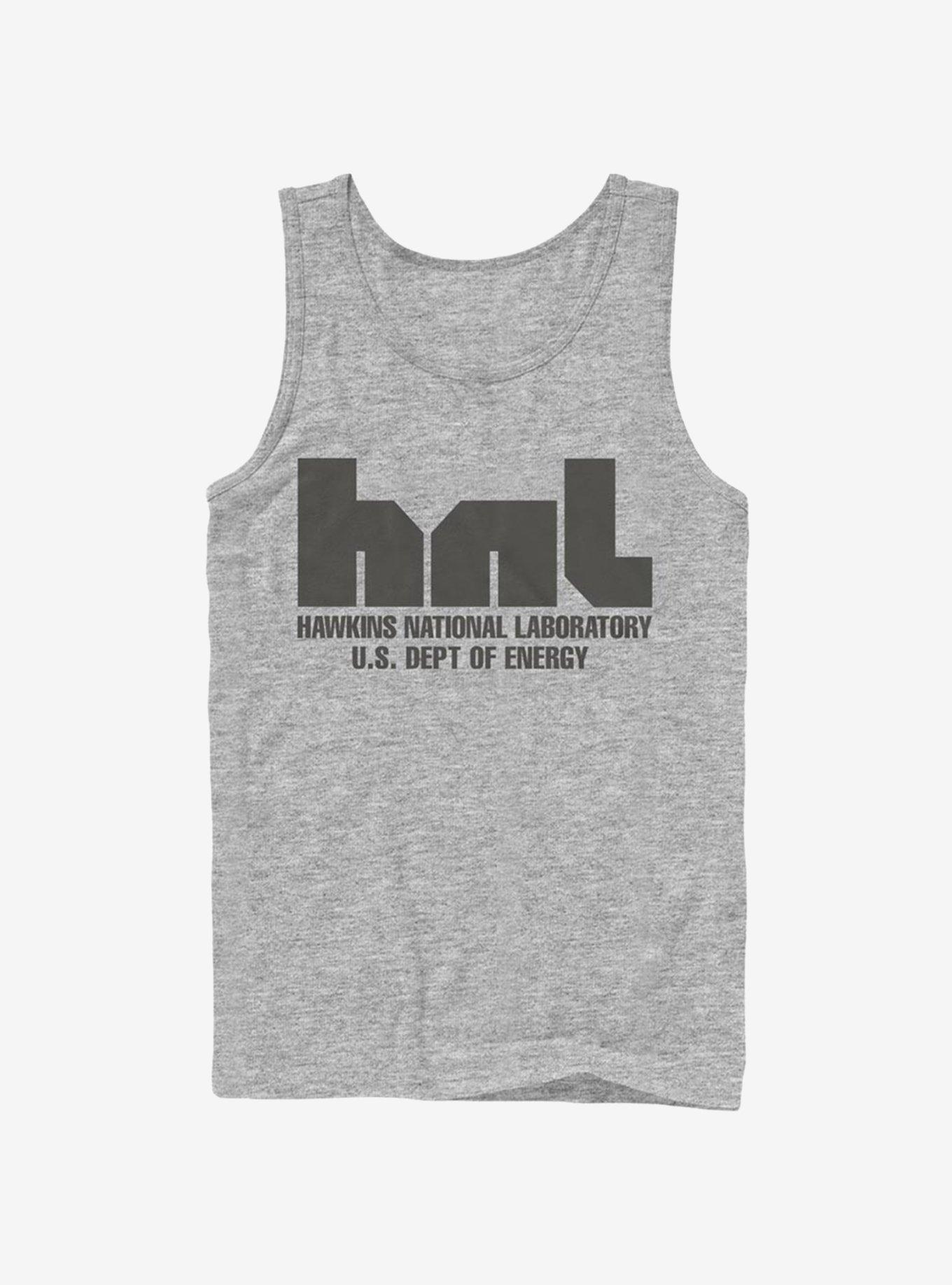 Stranger Things Hawkins National Laboratory Tank Top, ATH HTR, hi-res