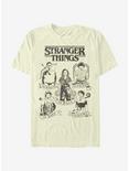 Stranger Things Dungeons and Dragons Classes T-Shirt, NATURAL, hi-res