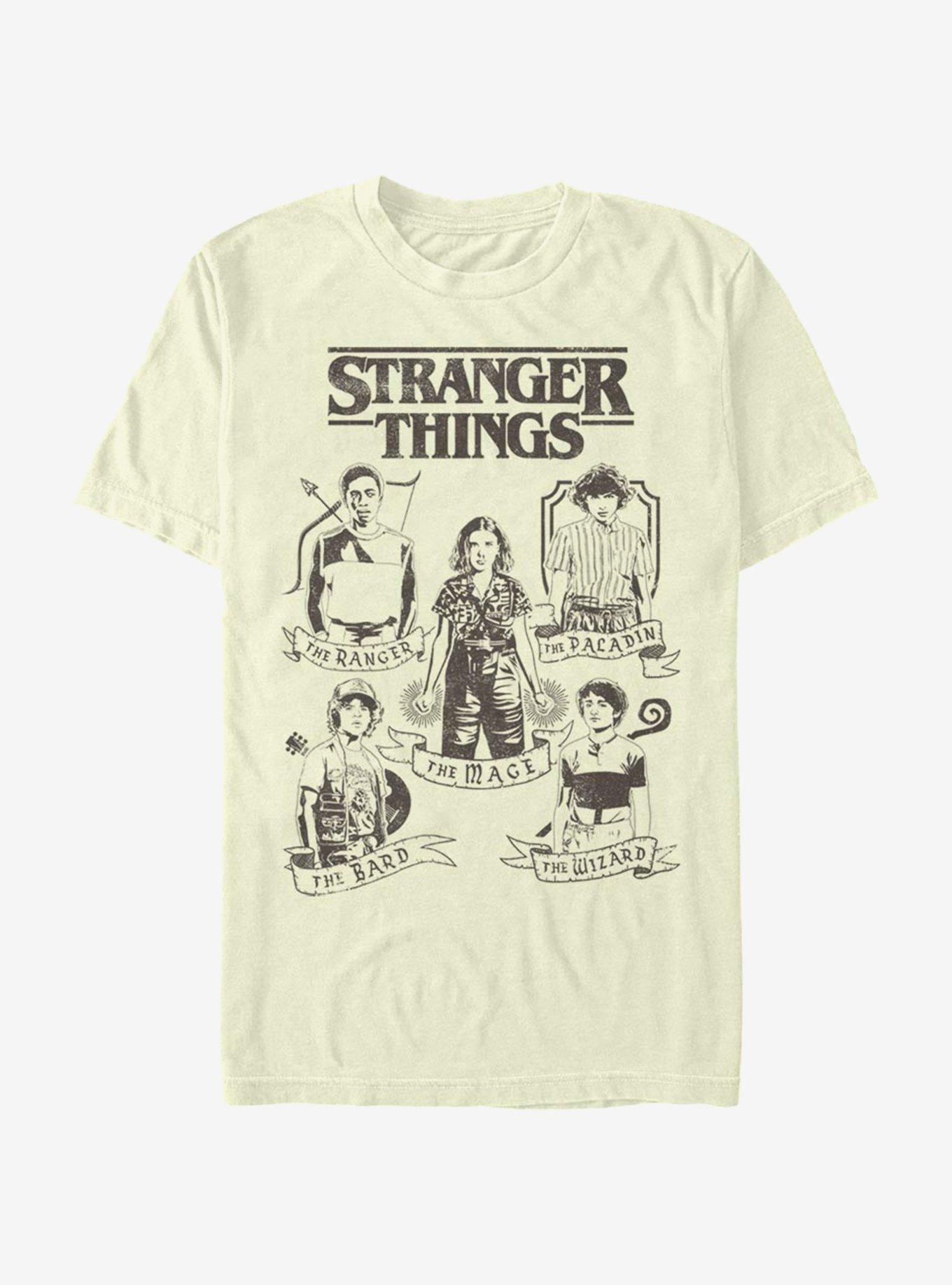 Stranger Things Dungeons and Dragons Classes T-Shirt, , hi-res