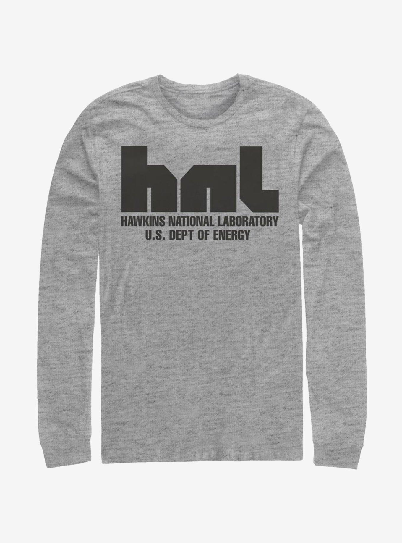 Stranger Things Hawkins National Laboratory Long-Sleeve T-Shirt, , hi-res