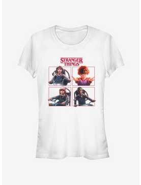 Stranger Things Cast Box Up Girls T-Shirt, , hi-res