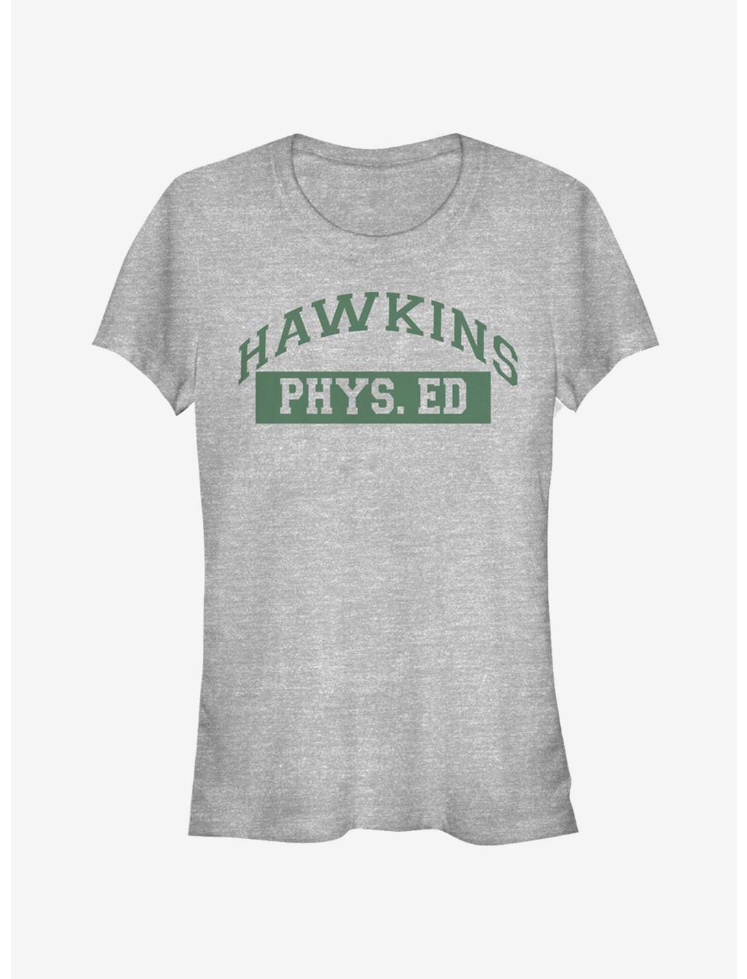 Stranger Things Hawkins Phys. Ed Girls T-Shirt, ATH HTR, hi-res