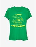 Stranger Things Camp Know Where Girls T-Shirt, KELLY, hi-res