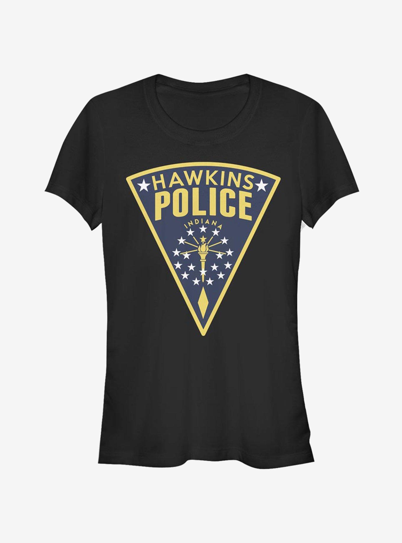 Stranger Things Hawkins Police Seal Girls T-Shirt