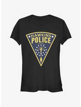 Stranger Things Hawkins Police Seal Girls T-Shirt, , hi-res