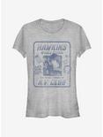Stranger Things Mike Hawkins A.V. President Girls T-Shirt, ATH HTR, hi-res