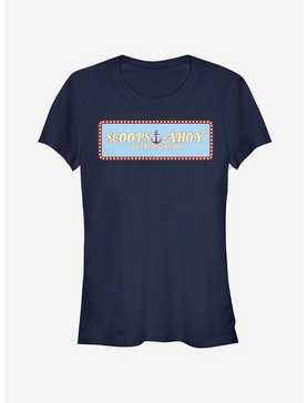 Stranger Things Scoops Ahoy Panel Girls T-Shirt, , hi-res