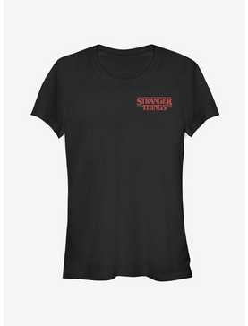 Stranger Things Chest Logo Girls T-Shirt, , hi-res