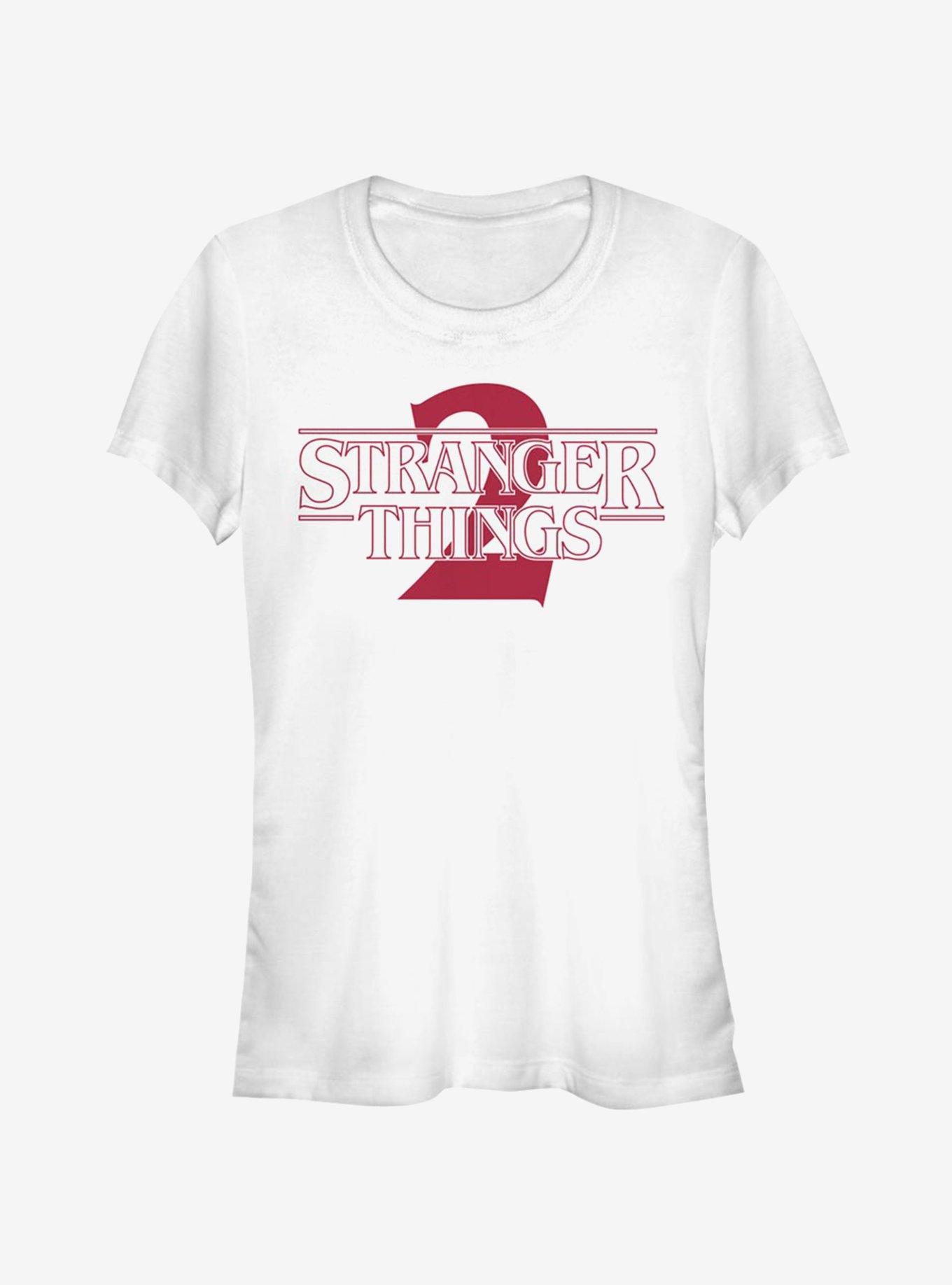 Stranger Things Stranger Two Solid Logo Girls T-Shirt, , hi-res