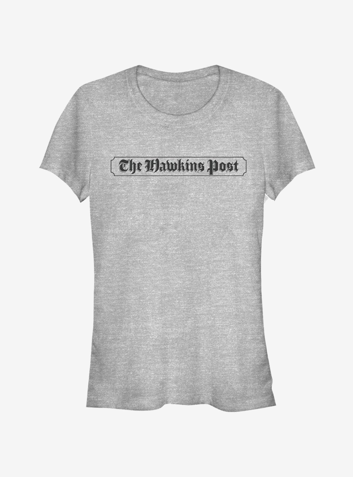 Stranger Things The Hawkins Post Girls T-Shirt