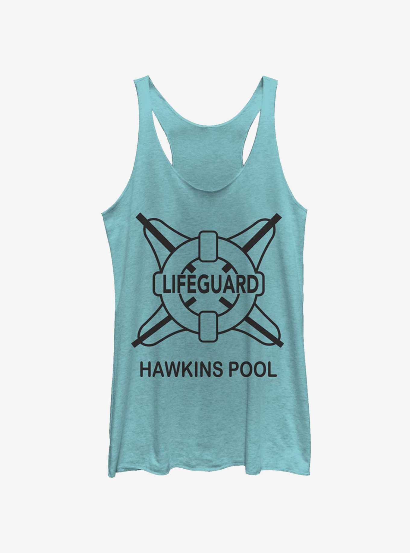 Stranger Things Hawkins Pool Lifeguard Girls Tank, , hi-res