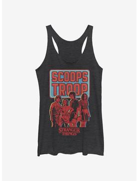 Stranger Things Scoops Troop In Red Girls Tank Top, , hi-res
