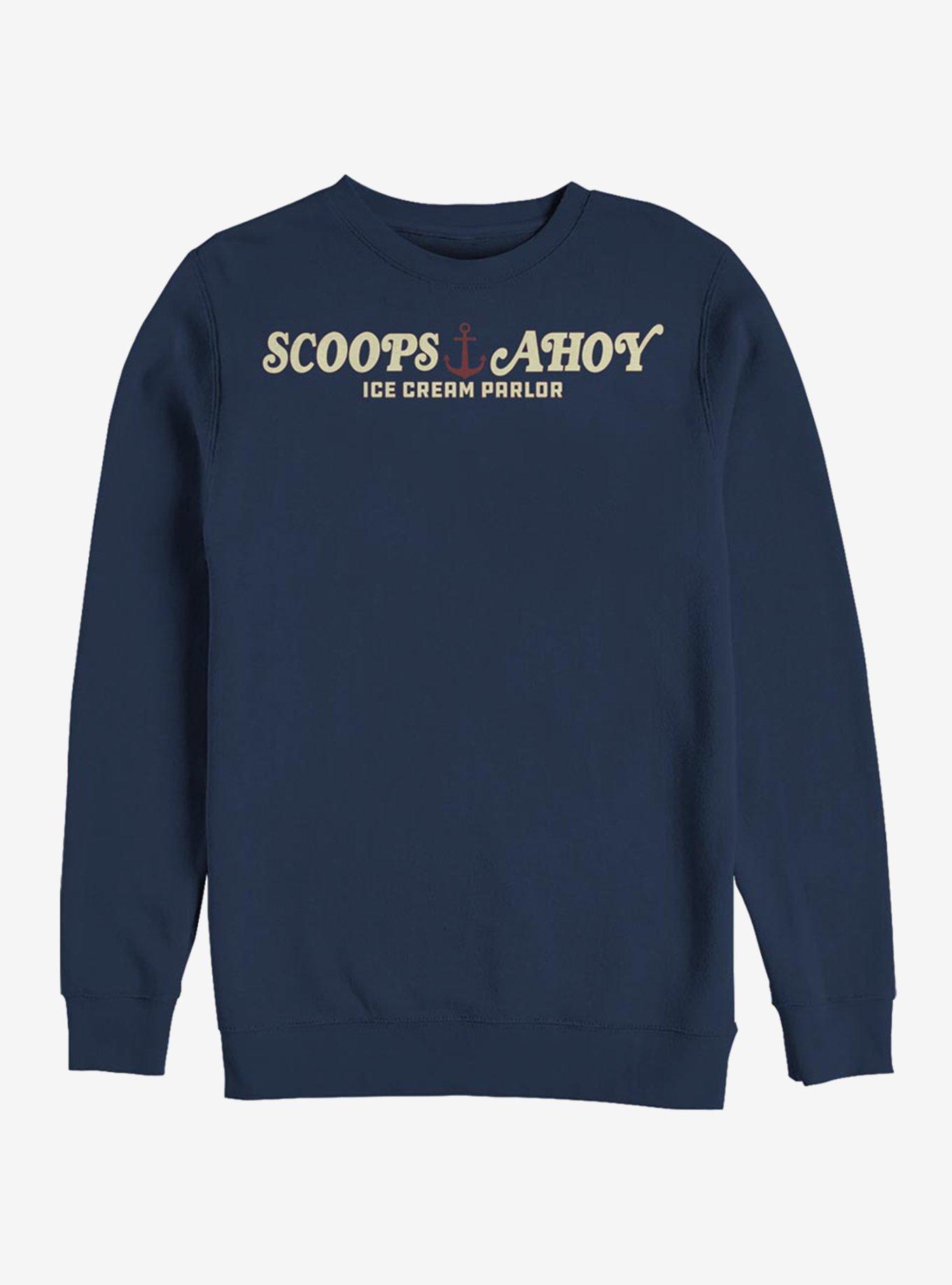 Stranger Things Scoops Ahoy Crew Sweatshirt, , hi-res
