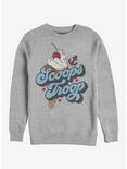 Stranger Things Scoops Troop Ice Cream Sweatshirt, ATH HTR, hi-res