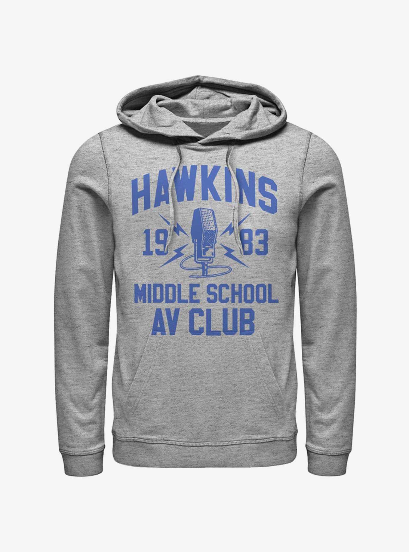 Stranger Things Hawkins A.V. Club Hoodie, , hi-res
