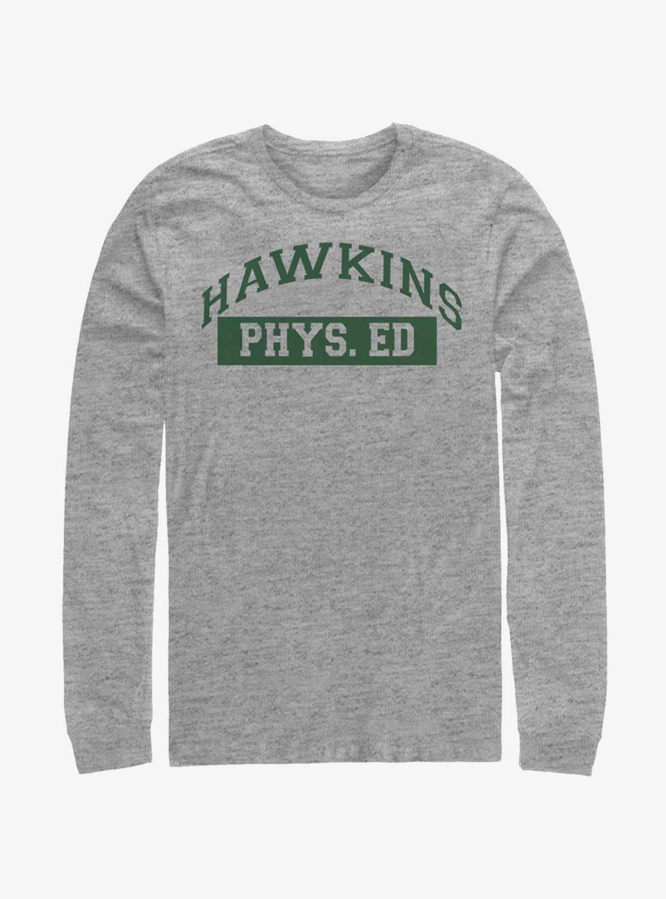 Stranger Things Hawkins Phys. Ed Long-Sleeve T-Shirt, , hi-res