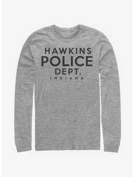 Stranger Things Hawkins Police Department Long-Sleeve T-Shirt, , hi-res