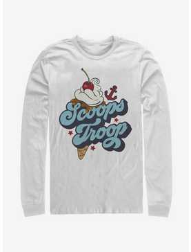 Stranger Things Scoops Troop Ice Cream Long-Sleeve T-Shirt, , hi-res