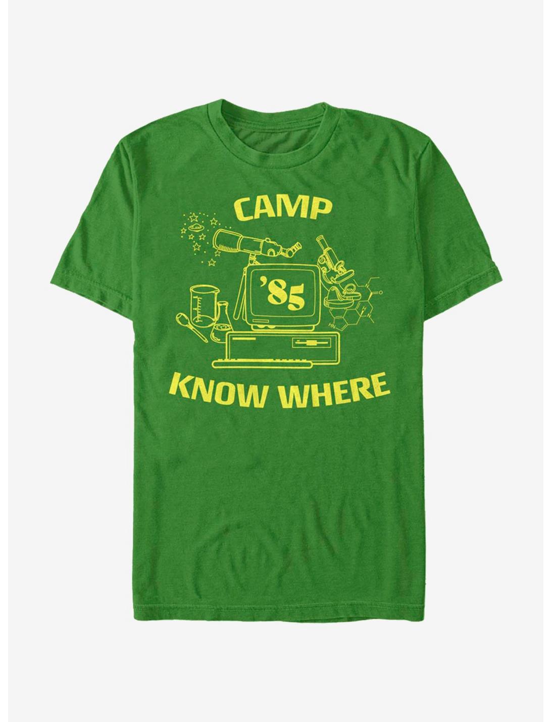 Stranger Things Camp Know Where T-Shirt, KELLY, hi-res