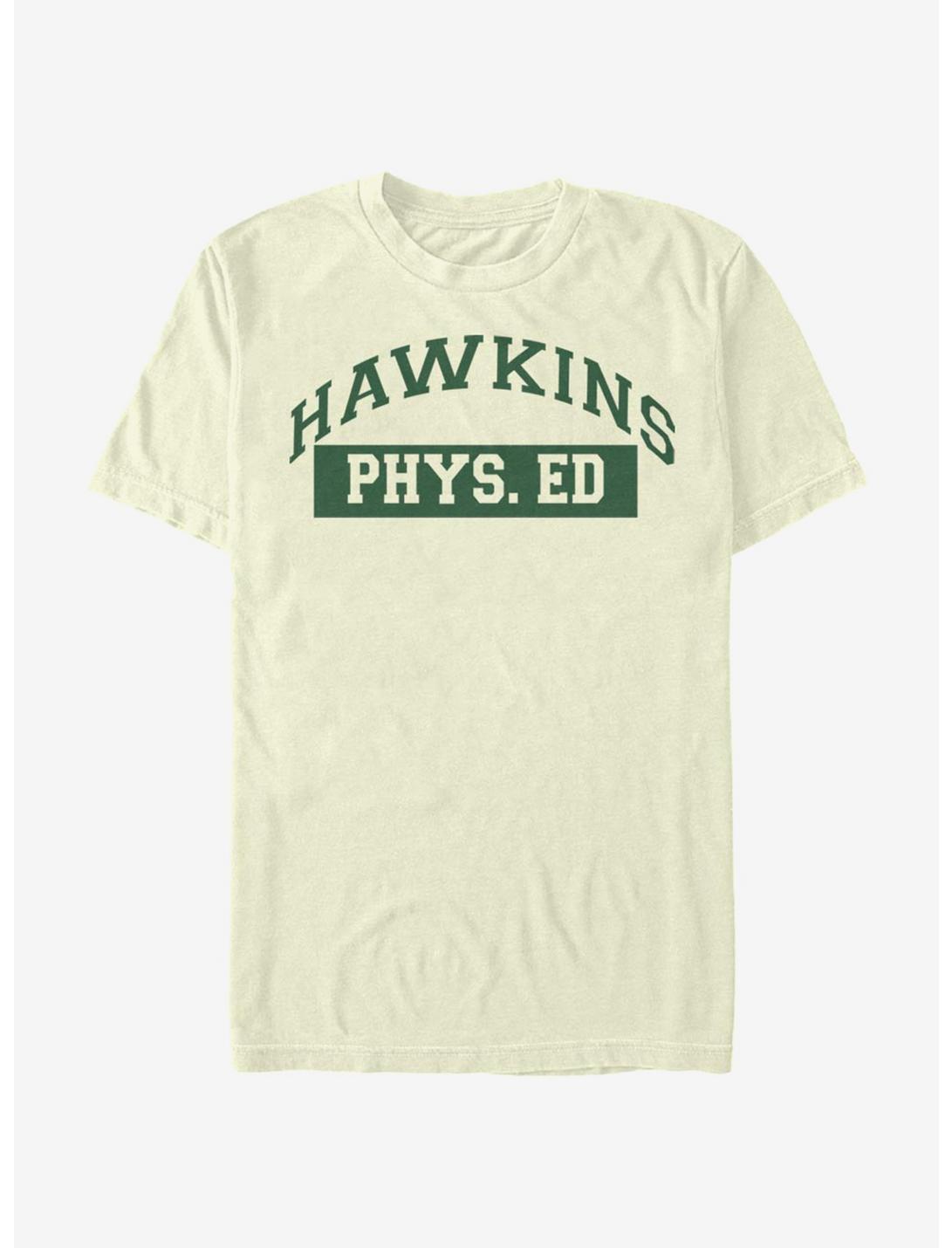 Stranger Things Hawkins Phys. Ed T-Shirt, NATURAL, hi-res