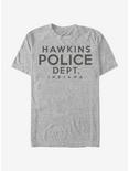 Stranger Things Hawkins Police Department T-Shirt, ATH HTR, hi-res