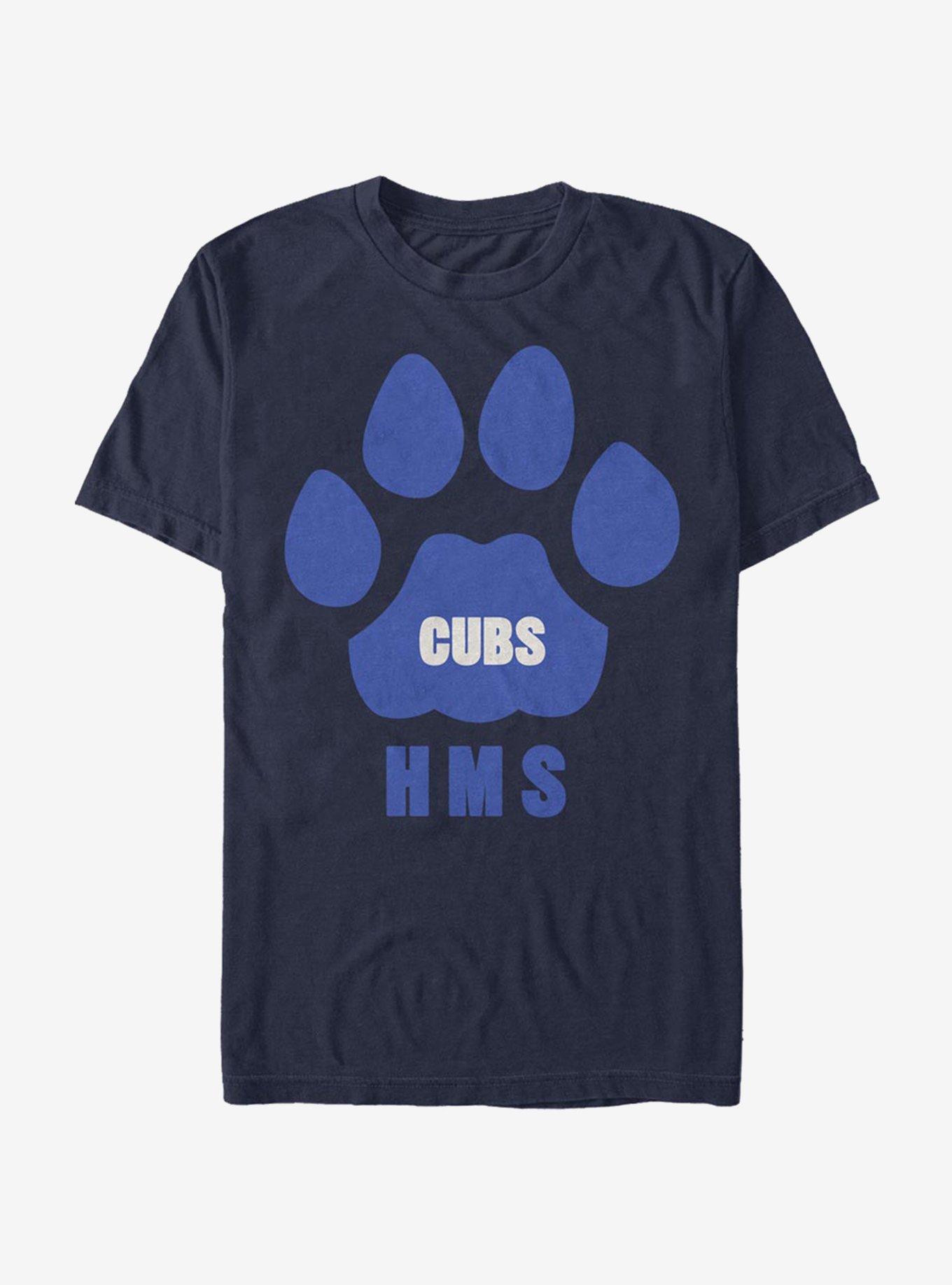 Stranger Things Hms Cubs Paw T-Shirt, NAVY, hi-res