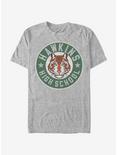 Stranger Things Hawkins High Tiger Emblem T-Shirt, ATH HTR, hi-res